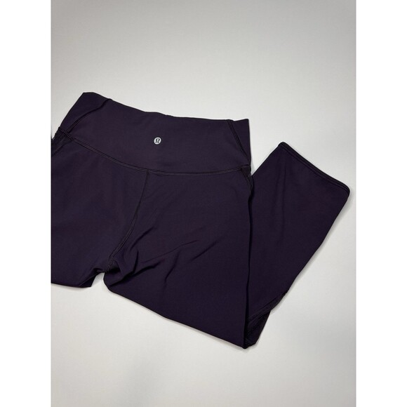 Lululemon Womens Sun Setter Crop Leggings 17" Inseam Boysenberry Size 8 W6AEQS - Picture 3 of 6